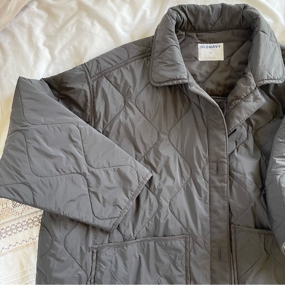 Old Navy Oversized Quilted Utility Jacket, Size XXL - Picture 10 of 11